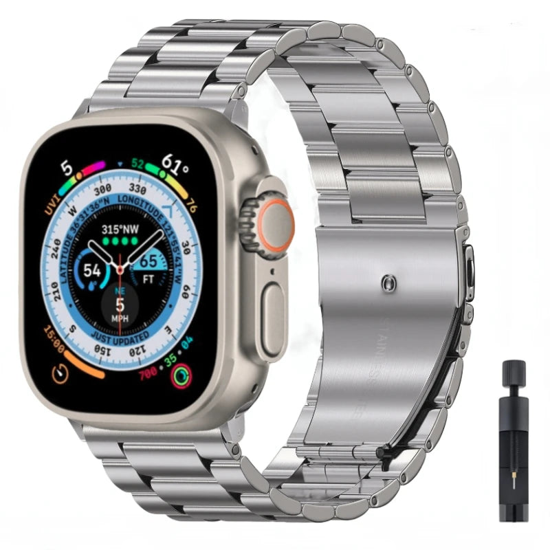 Roestvrijstalen Bandje voor Apple Watch – afbeelding 12