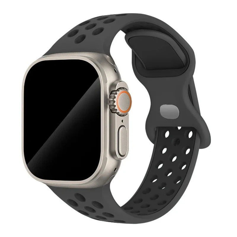 Siliconenn Sportbandje voor Apple Watch – afbeelding 36