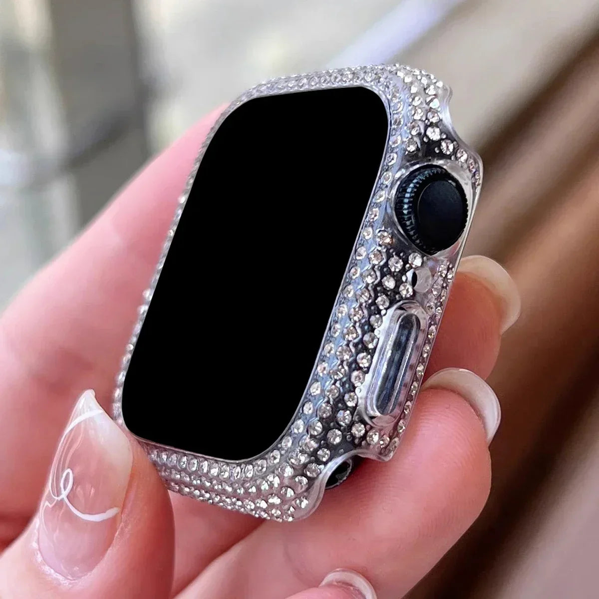 Strass Apple Watch-hoesje met gehard glas voor Apple Watch – afbeelding 9