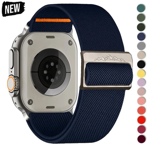 Breed Nylon Bandje voor Apple Watch – afbeelding 1