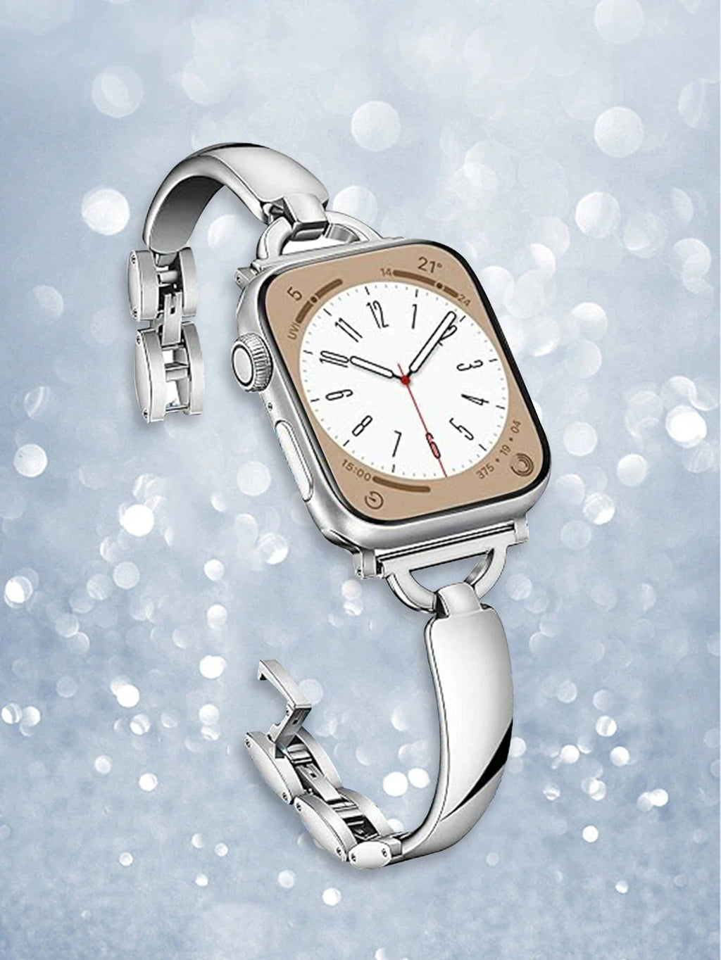 Slanke Roestvrijstalen Bandje voor Apple Watch – afbeelding 1