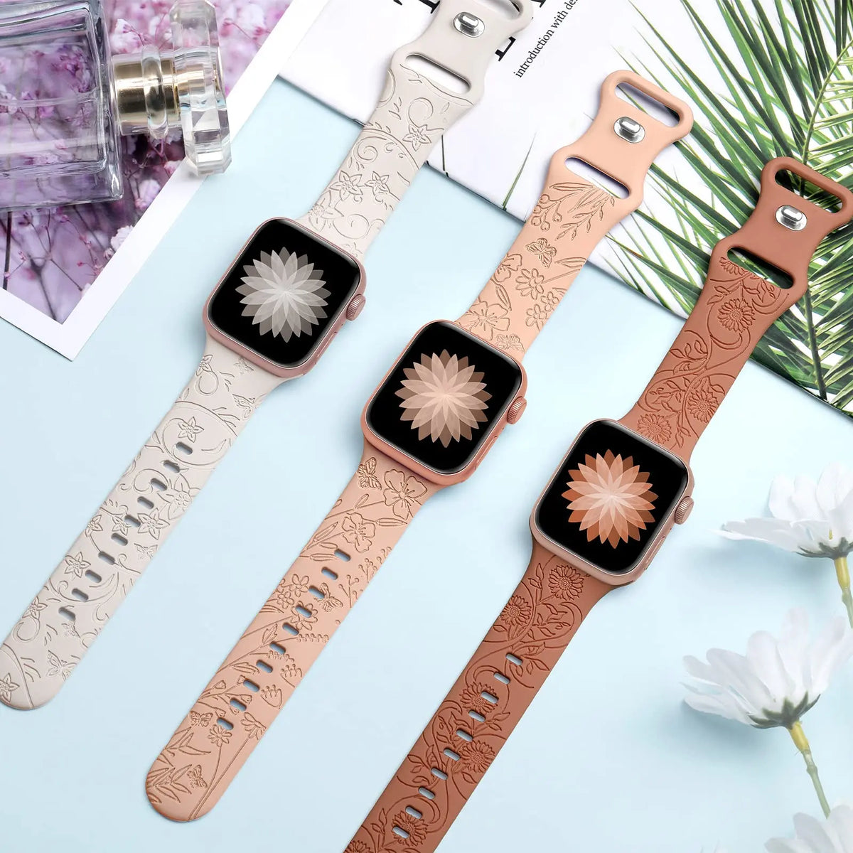 Gegraveerd Siliconen Bandje voor Apple Watch – 40/41/42/44/45/46/49mm | Series 7-11, SE & Ultra 2/3