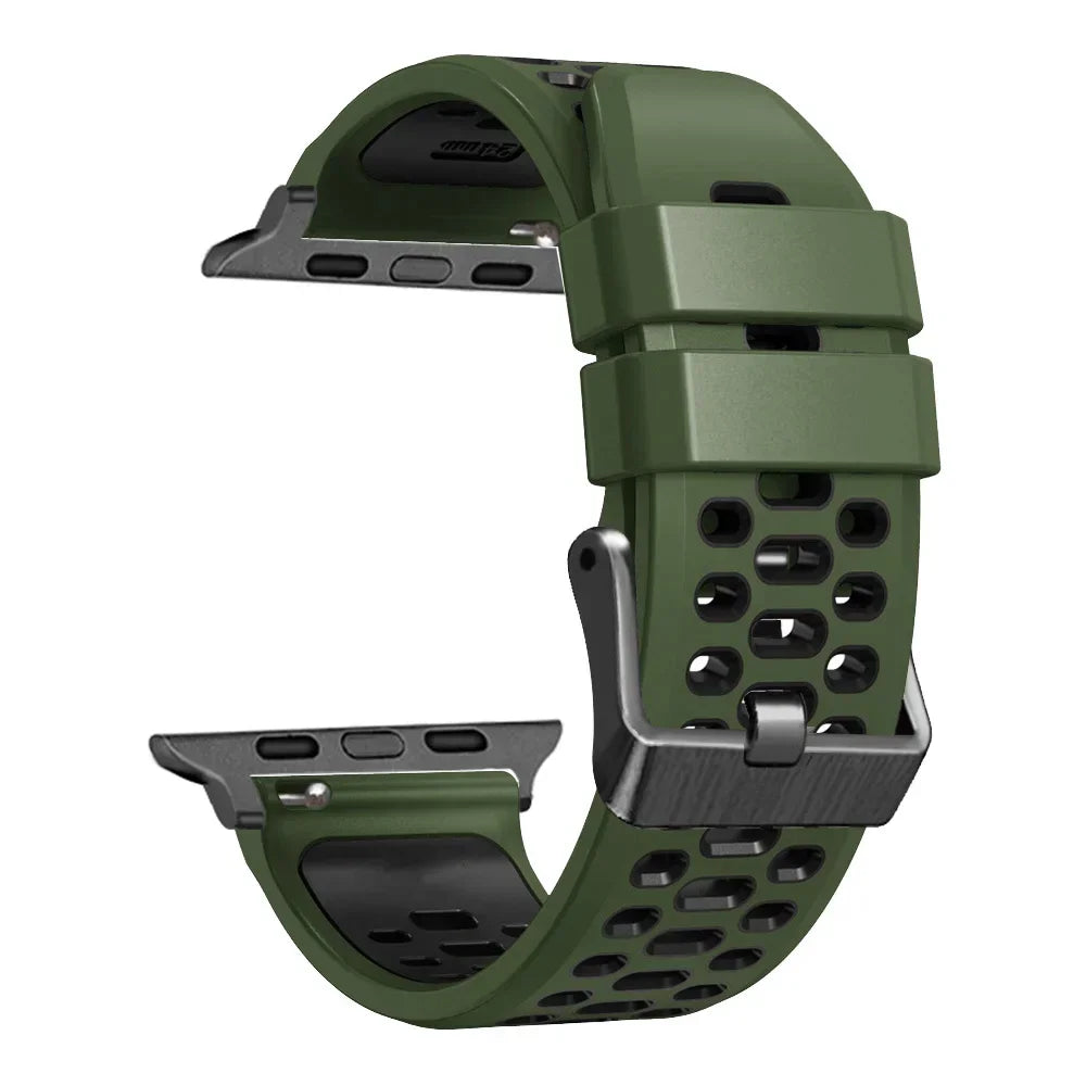 Siliconenn Sportbandje voor Apple Watch – afbeelding 24