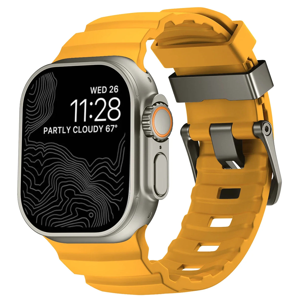 Trail Siliconenn Sportbandje voor Apple Watch – afbeelding 24