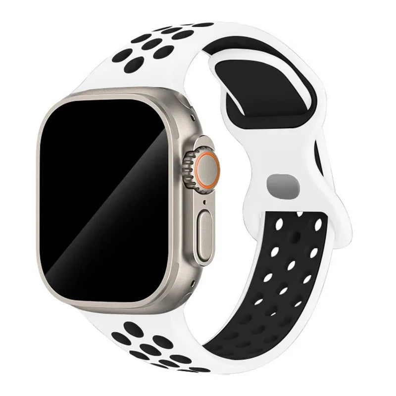 Siliconenn Sportbandje voor Apple Watch – afbeelding 14