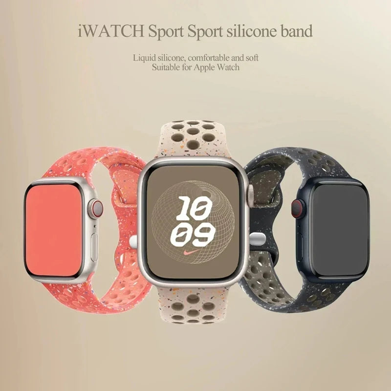 Siliconenn Sportbandje voor Apple Watch – afbeelding 4